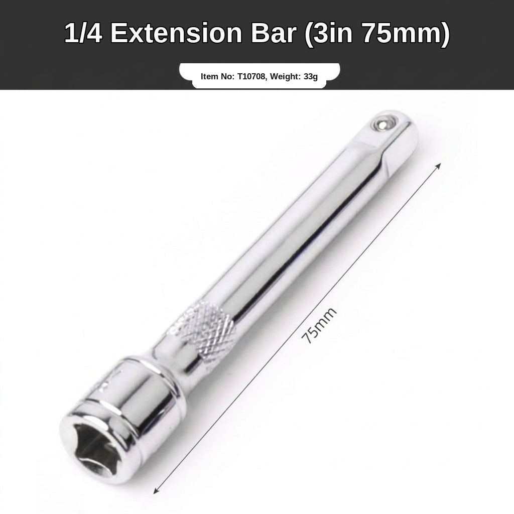 Extended extension rods 1 2 ratchet wrench connecting rods 3 8 conversion head universal sleeve joints small fly extension rod accessories