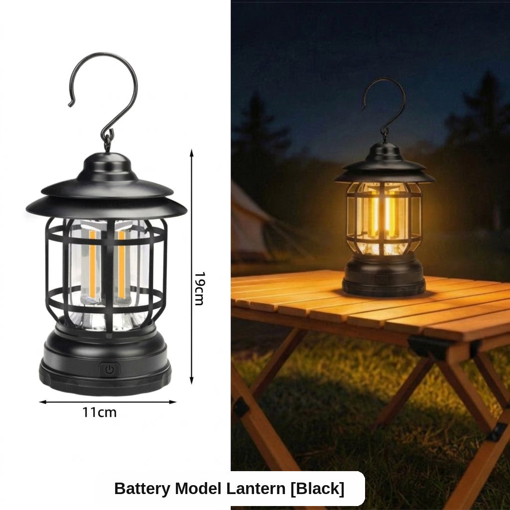 Camping Light - Rechargeable Lantern, Multiple Colors