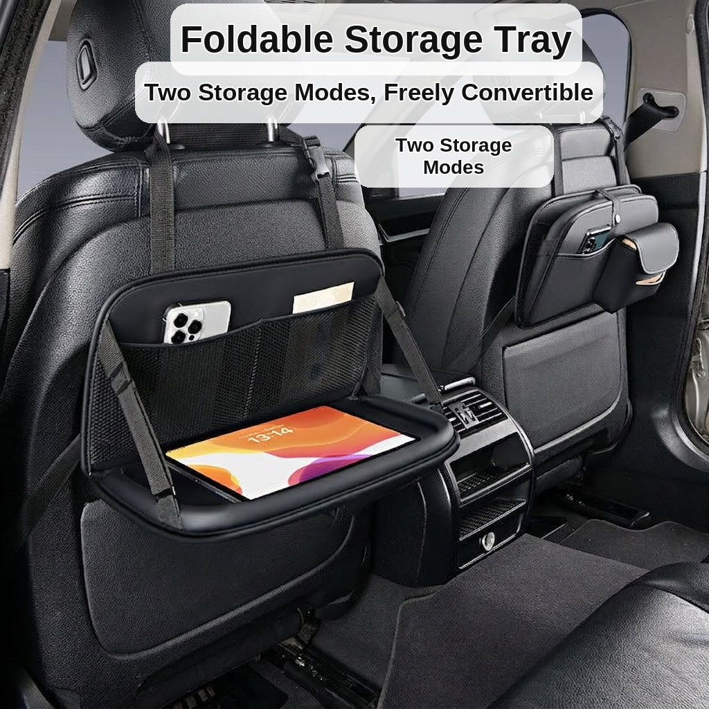 Car seat back, shelf, seat back, storage bag, children's car back seat, folding table, car table, back seat