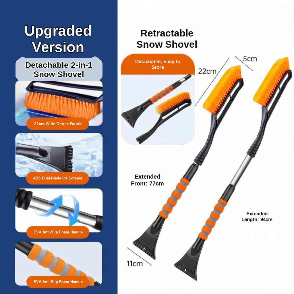 Car Snow Removal Shovel - Multiple Colors