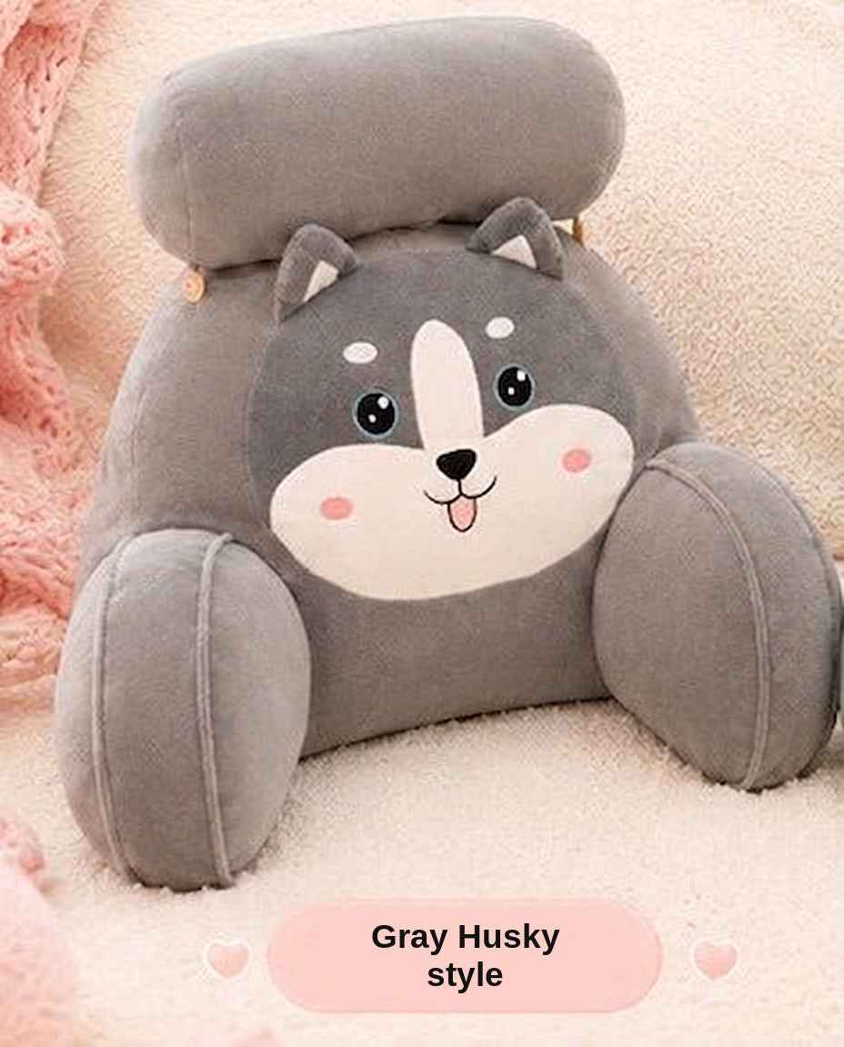 Phone phone cushion, soft bag, dorm bed reading, sofa lumbar support cushion, large headboard pillow, cushion for flopping