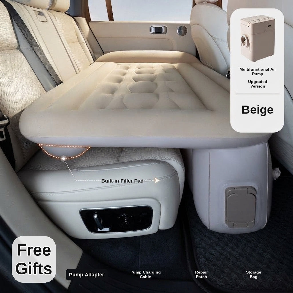 26 New Rear Seat Sleeping Essentials with Leveling Pad for Travel, Outings, Spring Outings, Outdoor Car Inflatable Bed