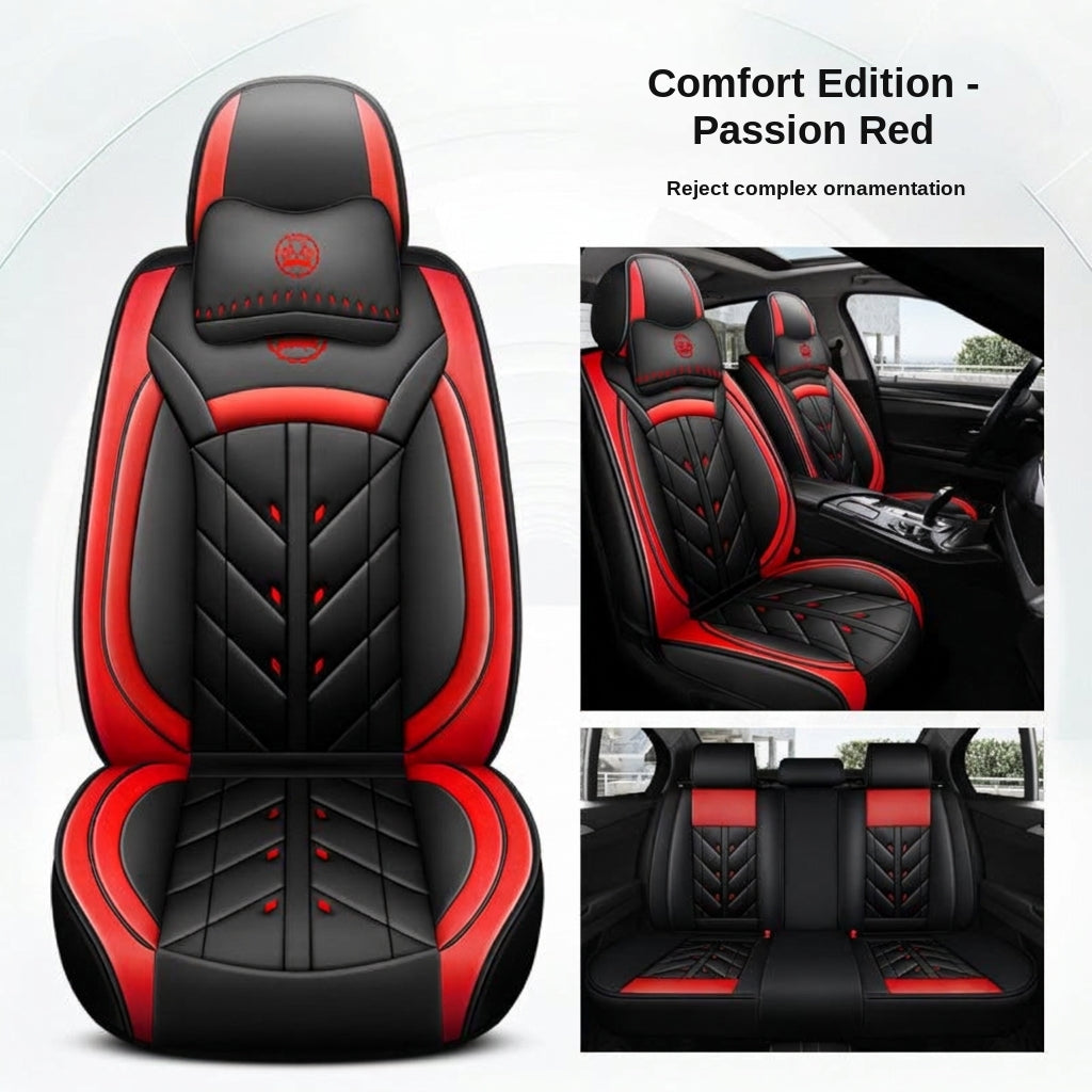 Seat Cushion Cover - Five-Seater All-Season Leather