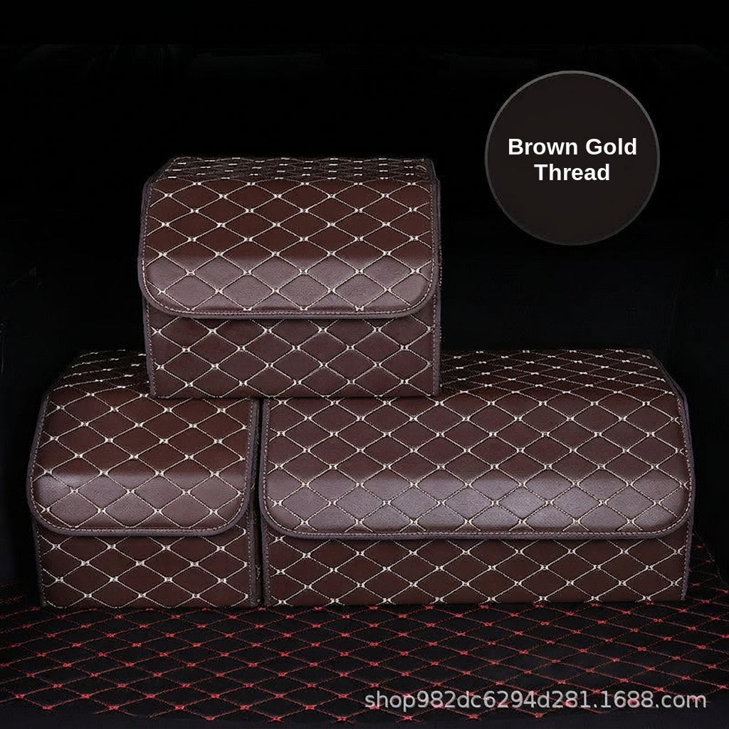 Car storage box, car aftermarket organizer box, storage box, folding box, multifunctional in-car item