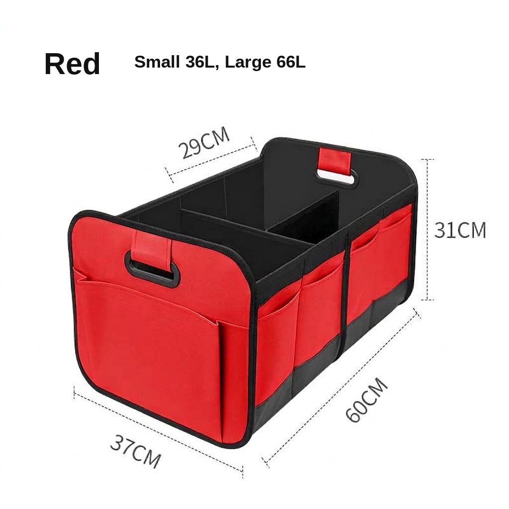 Cross-border car storage box trunk storage box oxford cloth storage box large capacity foldable spot wholesale