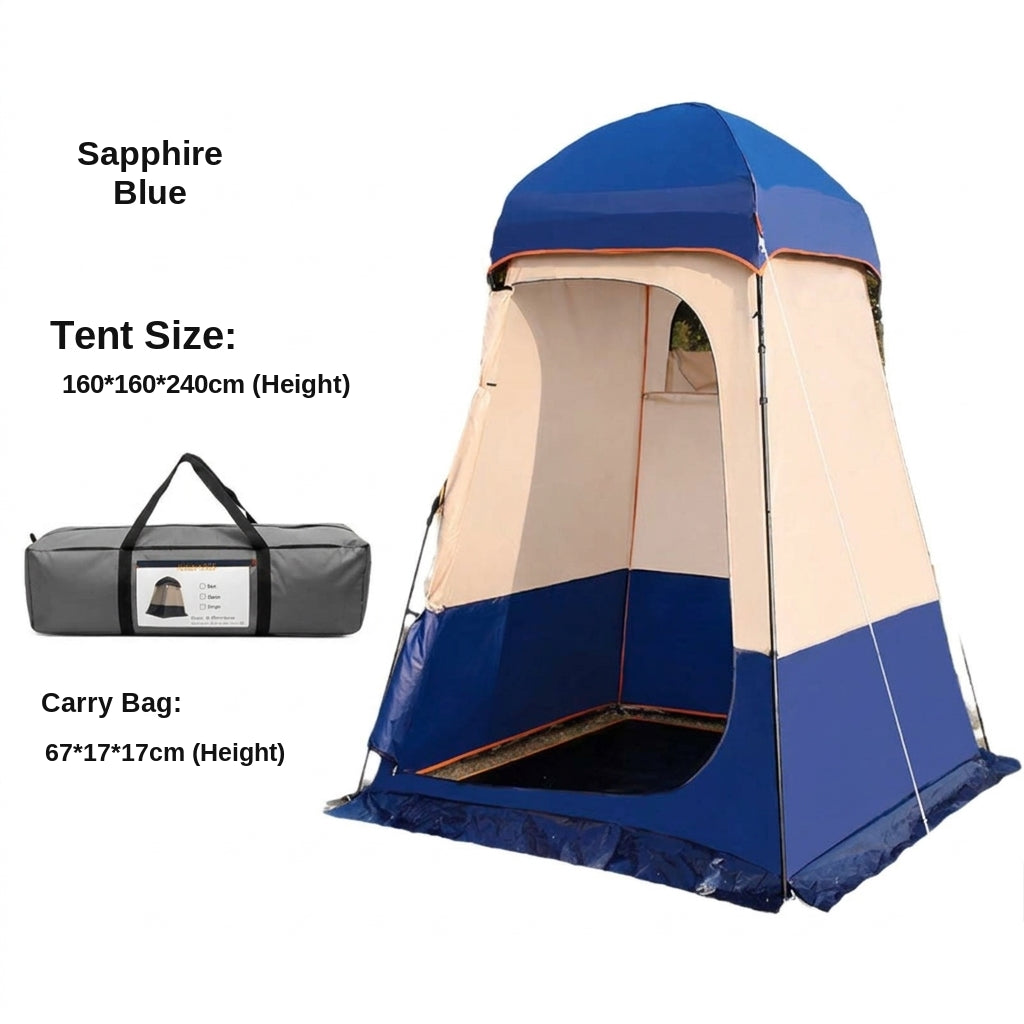 Enlarged and raised outdoor dressing, bathing, tents, camping, beach, fishing tent, model changing mobile toilet tent