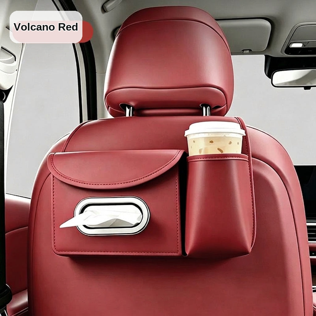 Multifunctional storage bag for car seats, tissue boxes, car storage bags, hanging bags, water cup holders in the car