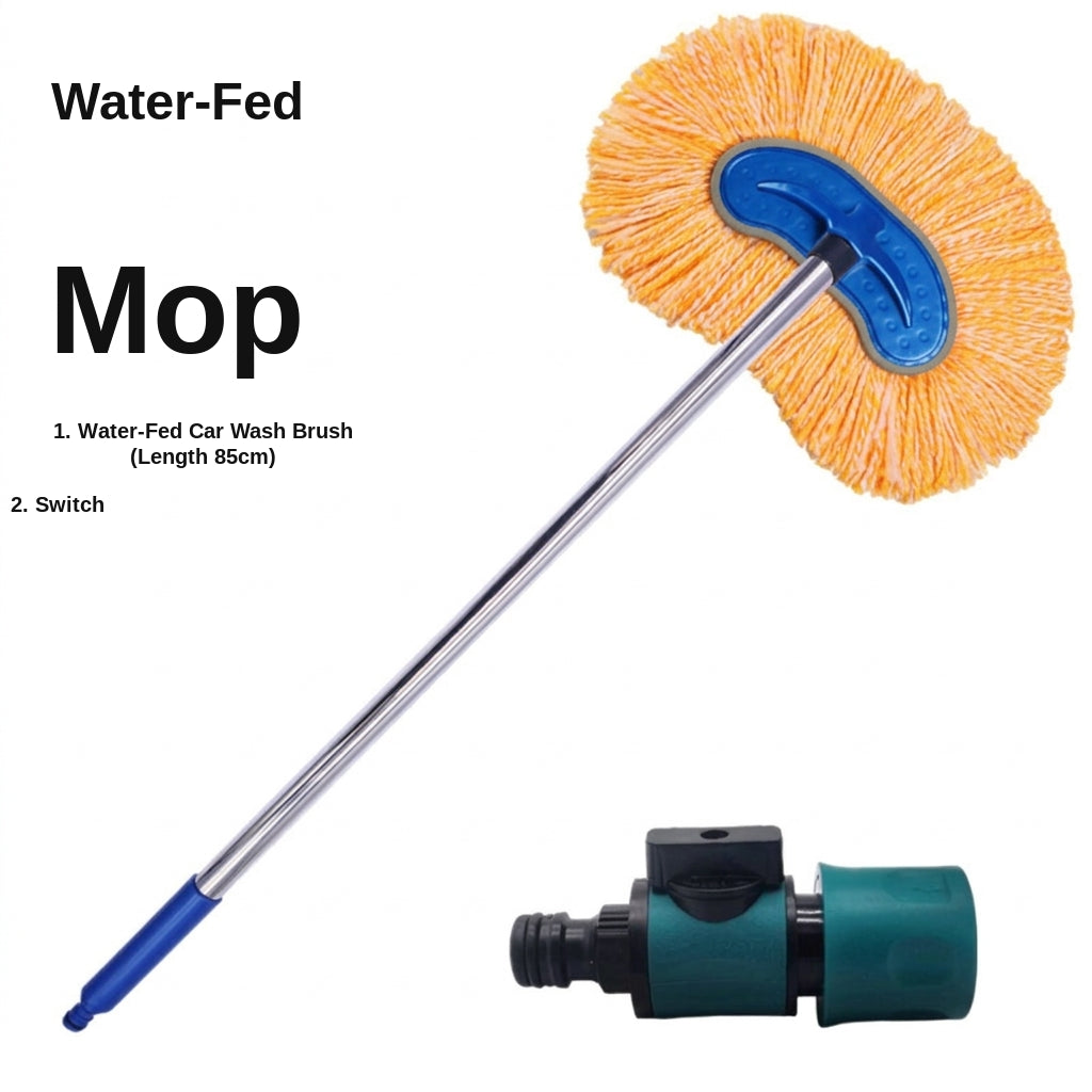 Car Wash Brush with Water Feed System