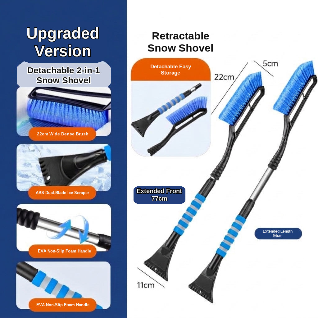 Car Snow Removal Shovel - Multiple Colors