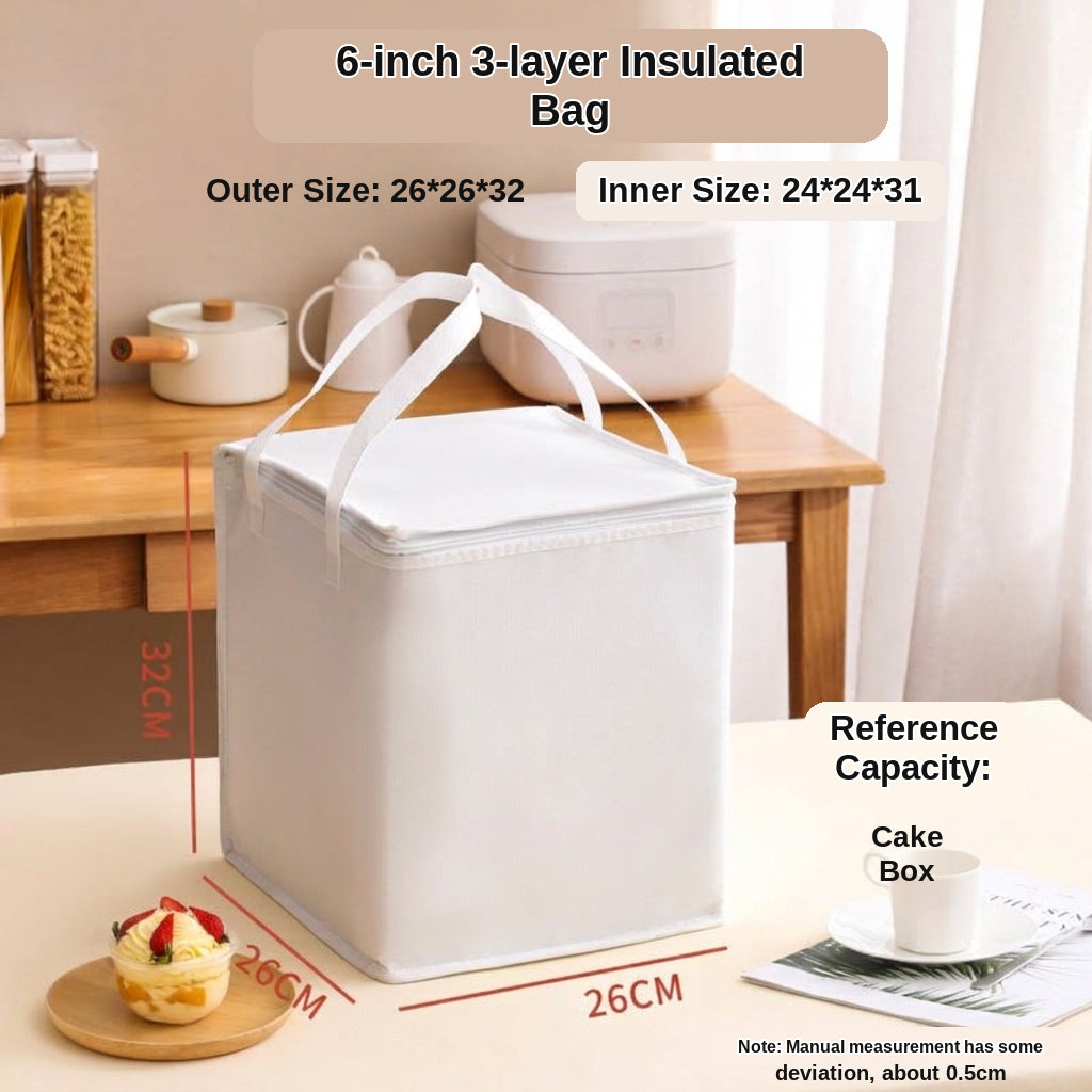 Insulated Cake Delivery Bag - Multiple Sizes