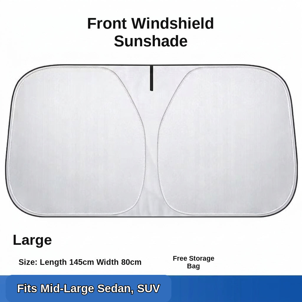 Car Sunshade - Fits Sedans & SUVs