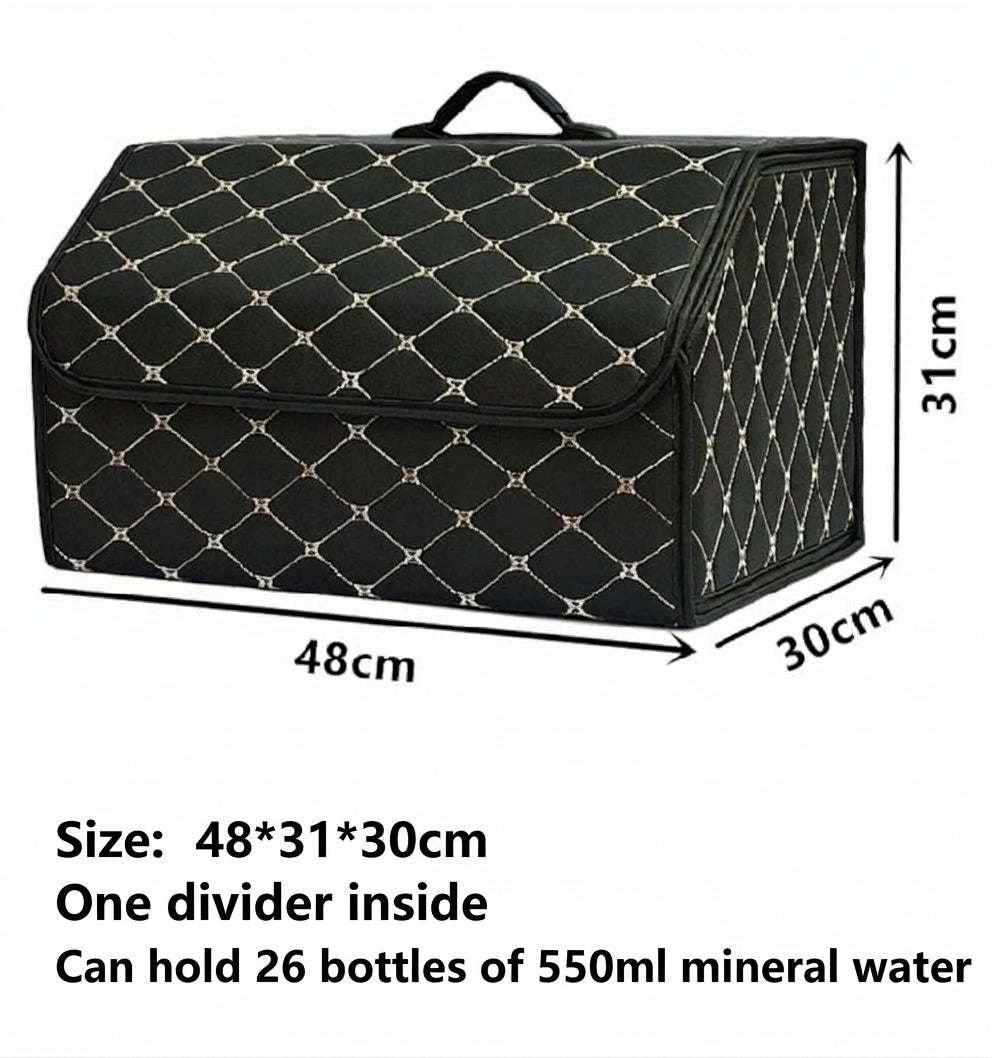 Wholesale cross-border car trunk folding storage boxes, camping storage boxes, outdoor picnic organizer storage boxes