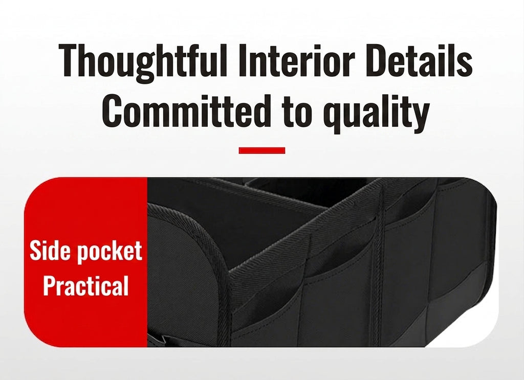 Cross-border car storage box trunk storage box oxford cloth storage box large capacity foldable spot wholesale