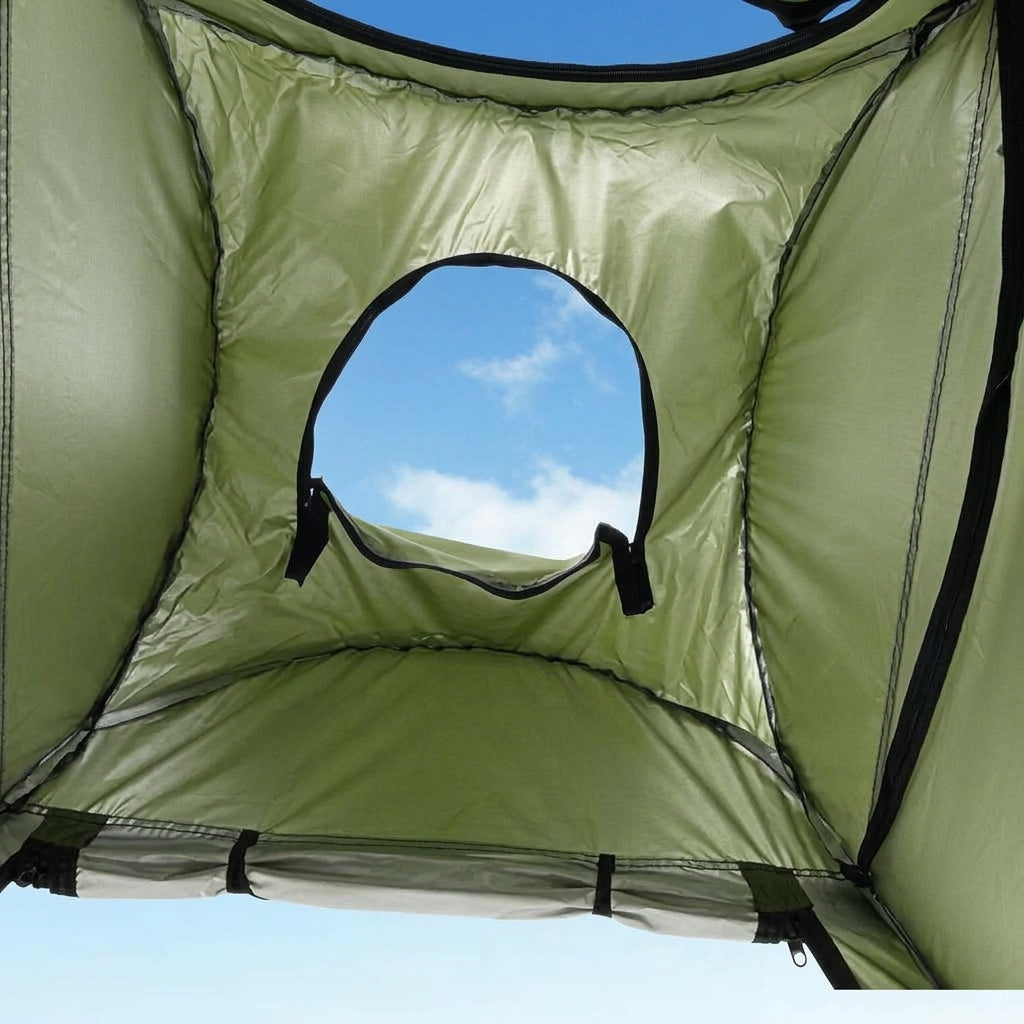 Fishing, shower, bathing artifact, outdoor camping, fishing, changing clothes, simple and portable, portable portable toilet, warm tent, toilet