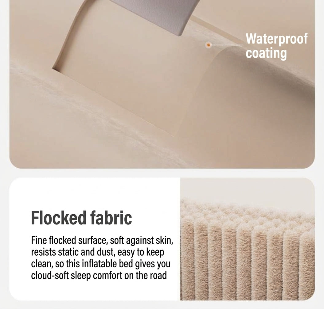 Car rear travel mattress new energy sleeping travel automatic charging and discharging carry leveling to fill the inflatable bed