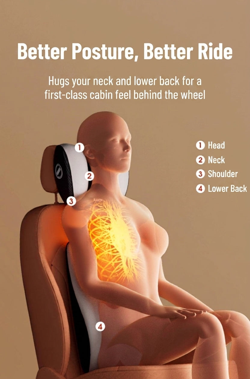 Car headrest neck pillow car aviation grade neck pillow car seat summer driving headrest pillow