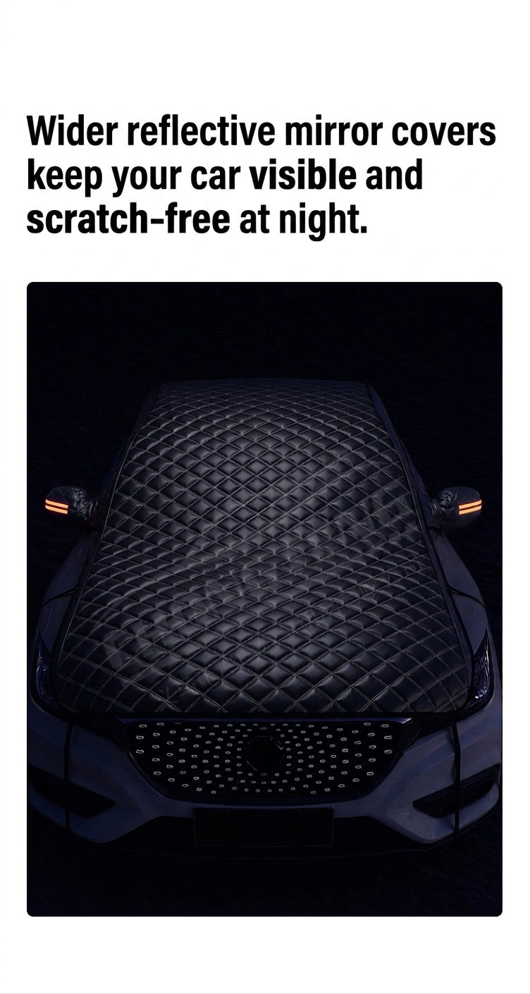 Car Snow Cover - Full Protection Winter Windshield