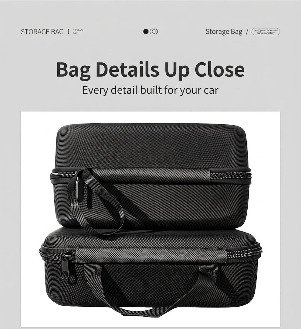 New energy vehicle vacuum cleaner storage bag, multifunctional portable tool bag, organizer, Oxford cloth storage bag