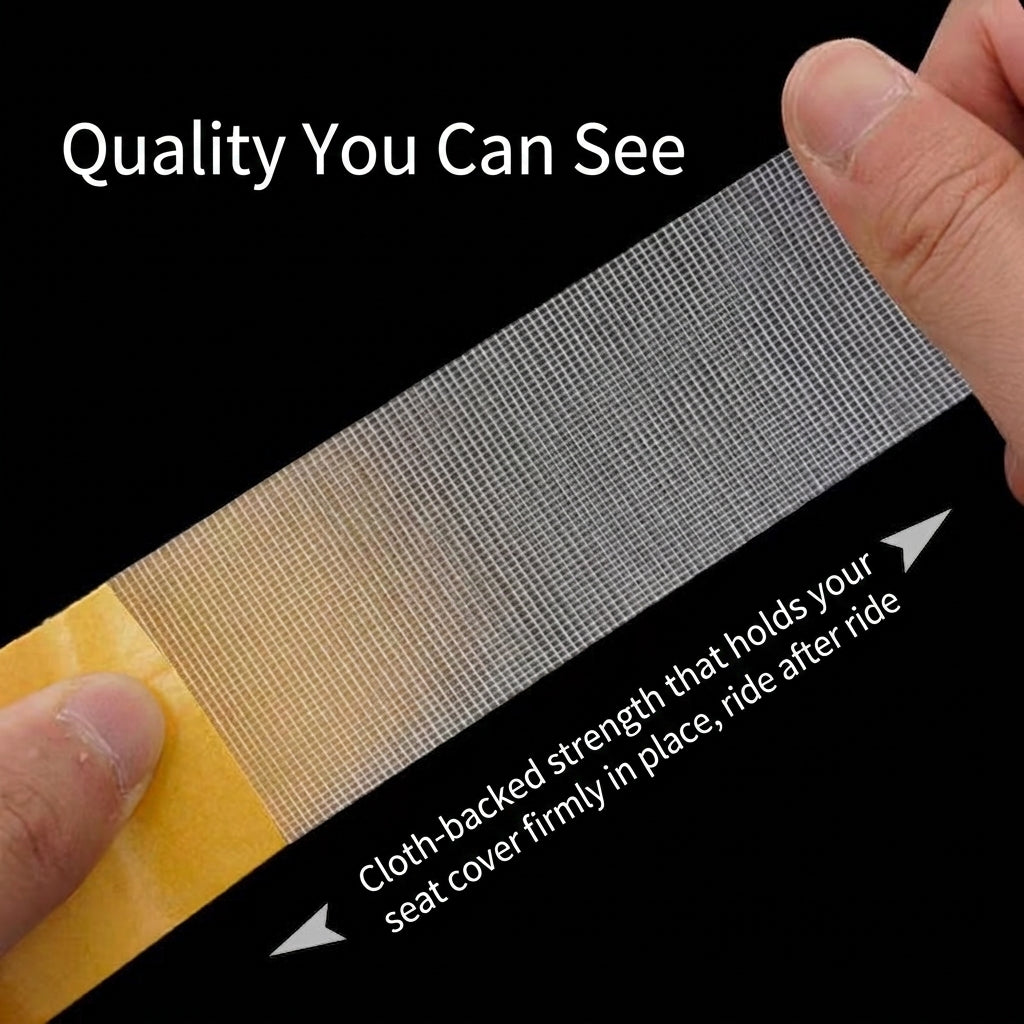 20-meter long cloth-based tape, strong adhesive, non-slip, waterproof carpet mat, fixing tape, no residue, mesh cloth-based double-sided tape