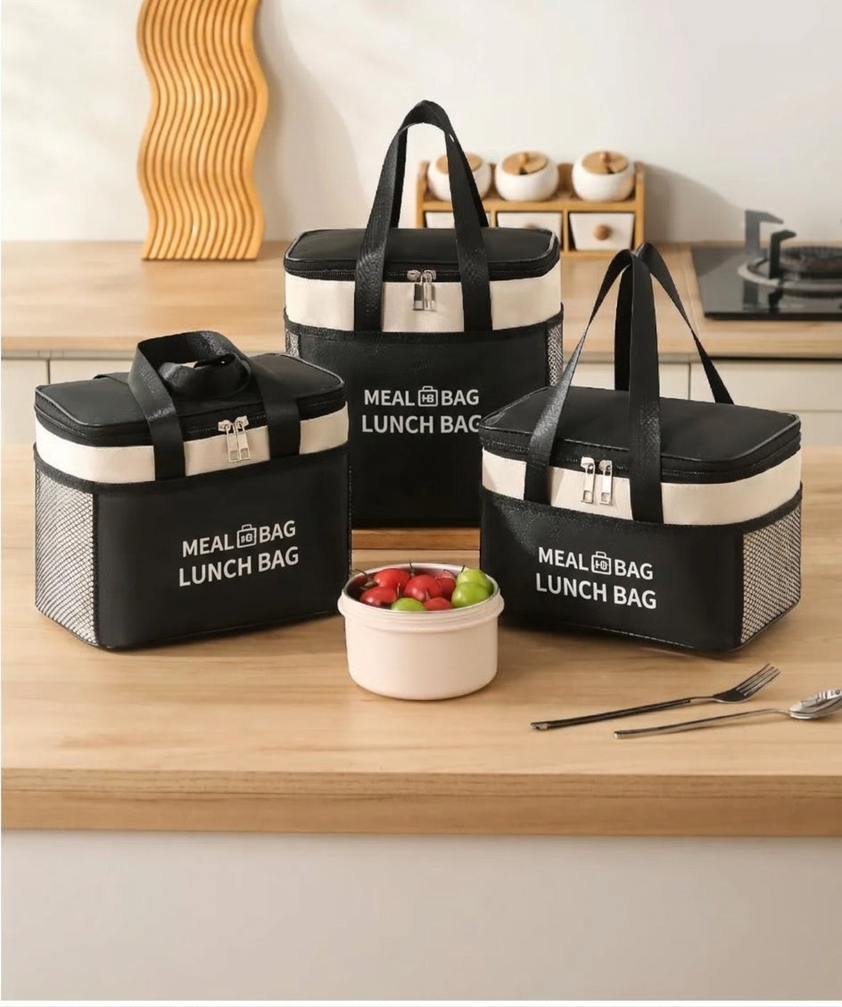 Insulated Lunch Bag, Waterproof Oxford Cloth