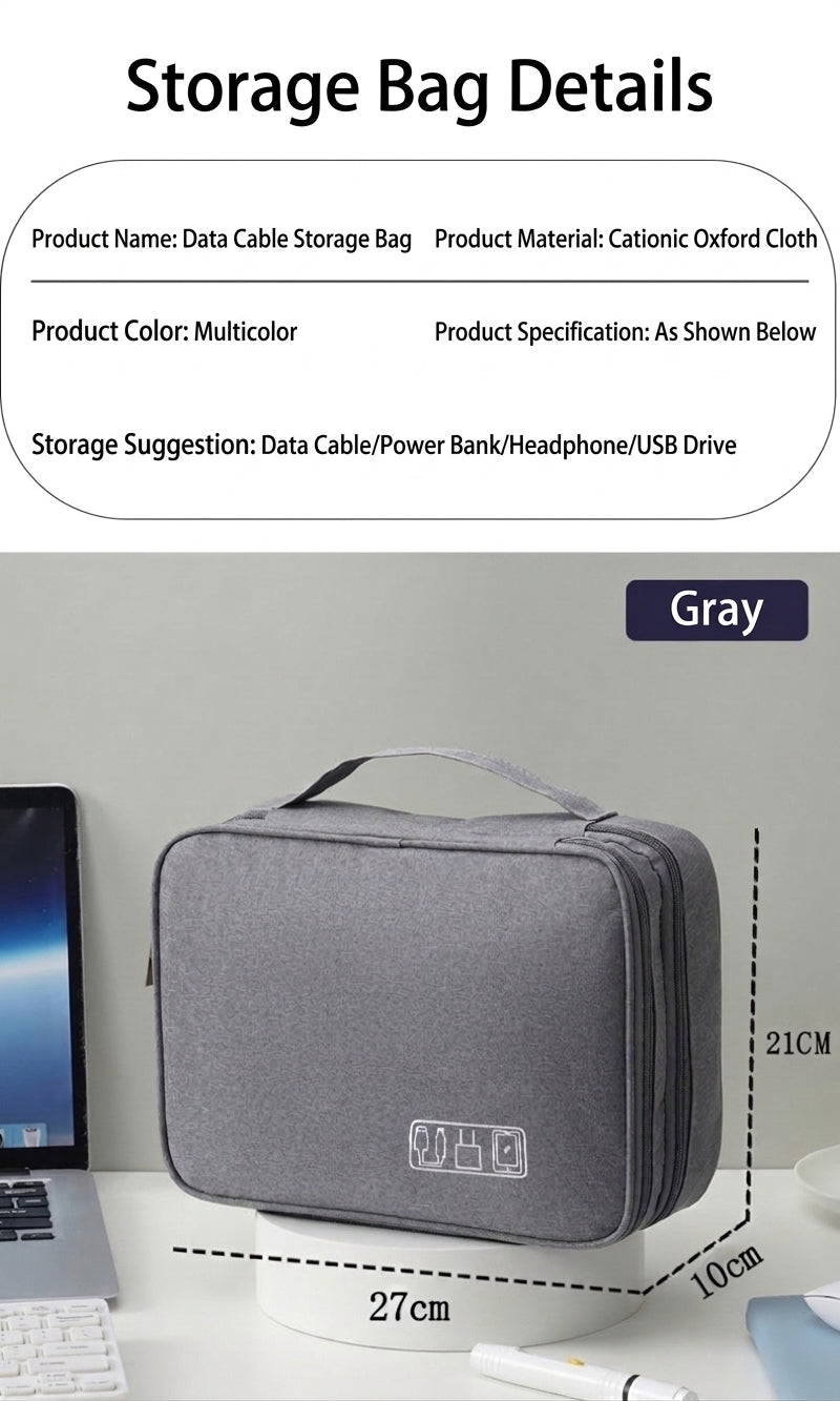 Digital Storage Bag, Multi-Function Organizer