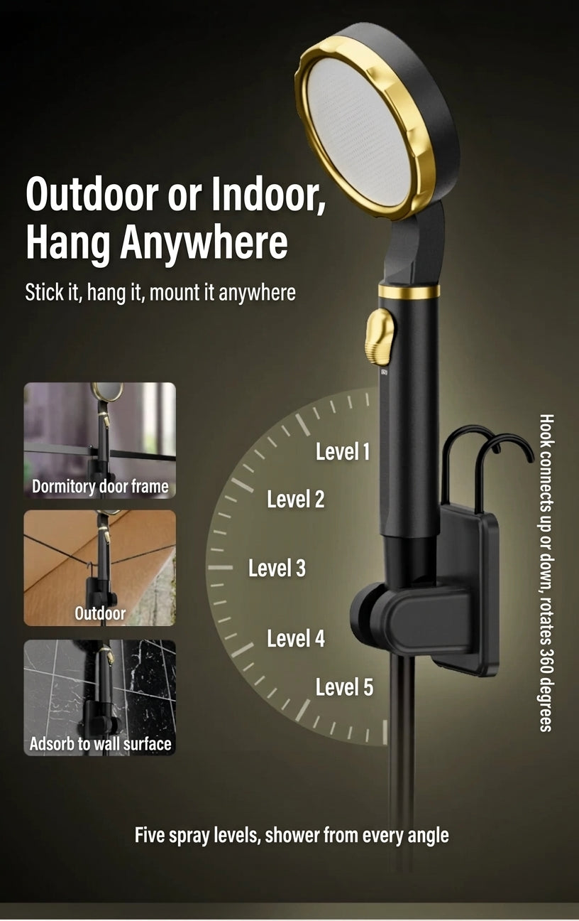 Portable Electric Shower Pump with Battery