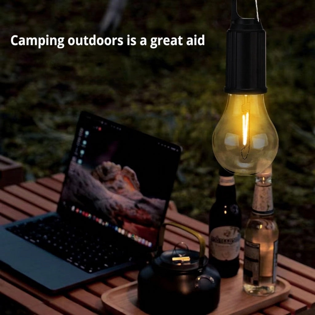 Camping & Outdoor Ambient Lamp with Solar Charging