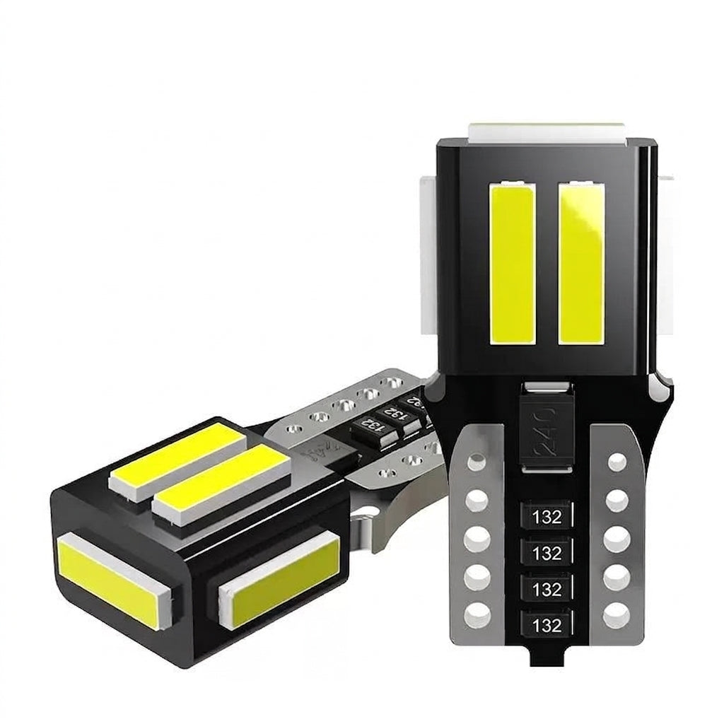 Cross-border automotive LED car light: T10 width indicator, position light 4014-24SMD, license plate decoding light, 3030 instrument light