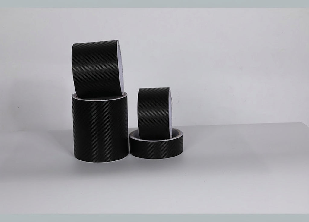 3D carbon fiber car stickers, door sill protection strips, bumper scratch and anti-collision tape, motorcycle and bicycle waterproof