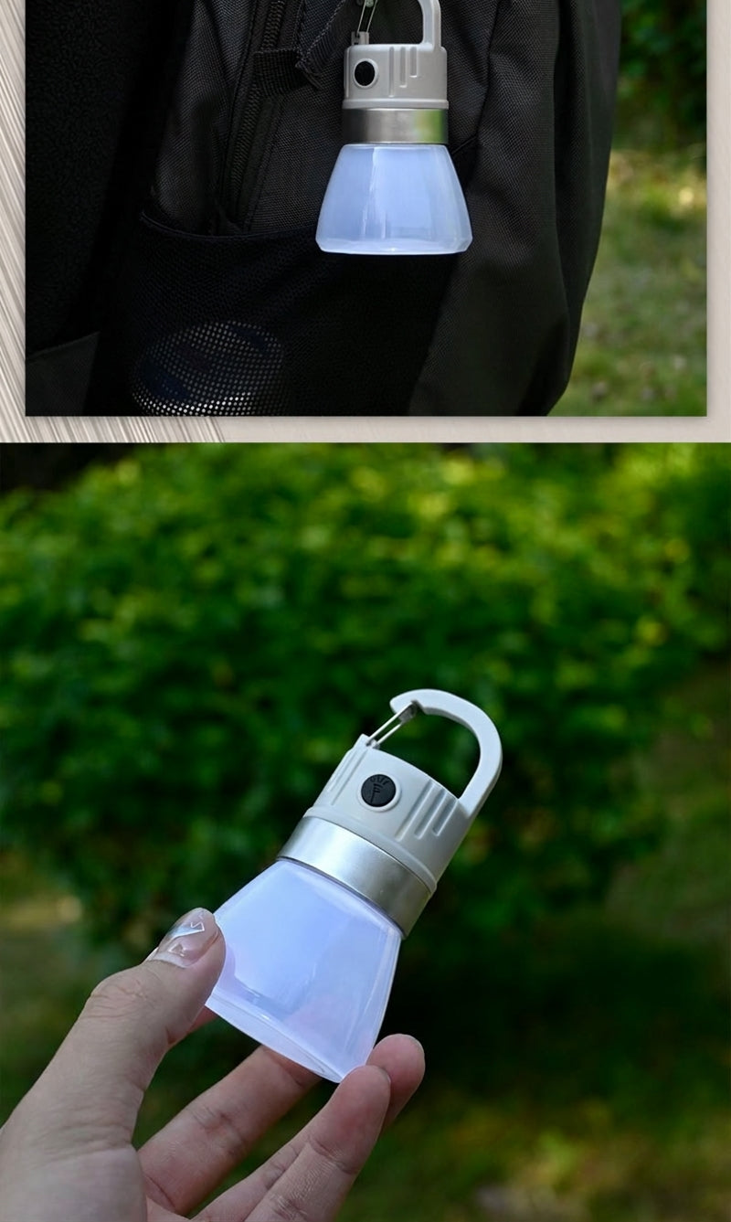 Portable Bottle Cap Light - Gray