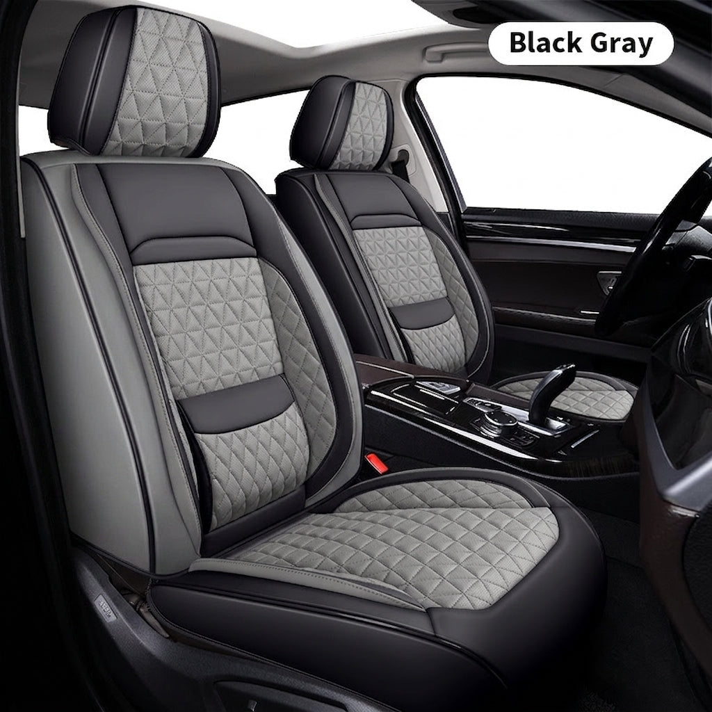 2025 new all-leather fixed lumbar wing Nappa leather car cushion all-season universal full-enveloping seat cover