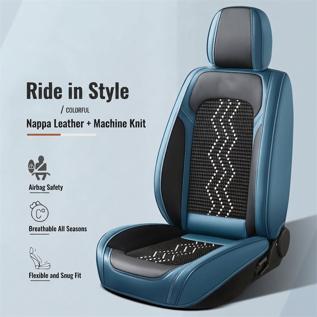 Bingsi car seat cushion light luxury all-inclusive Nappa leather car seat cushion new all-season five-seat universal car cushion cover wholesale