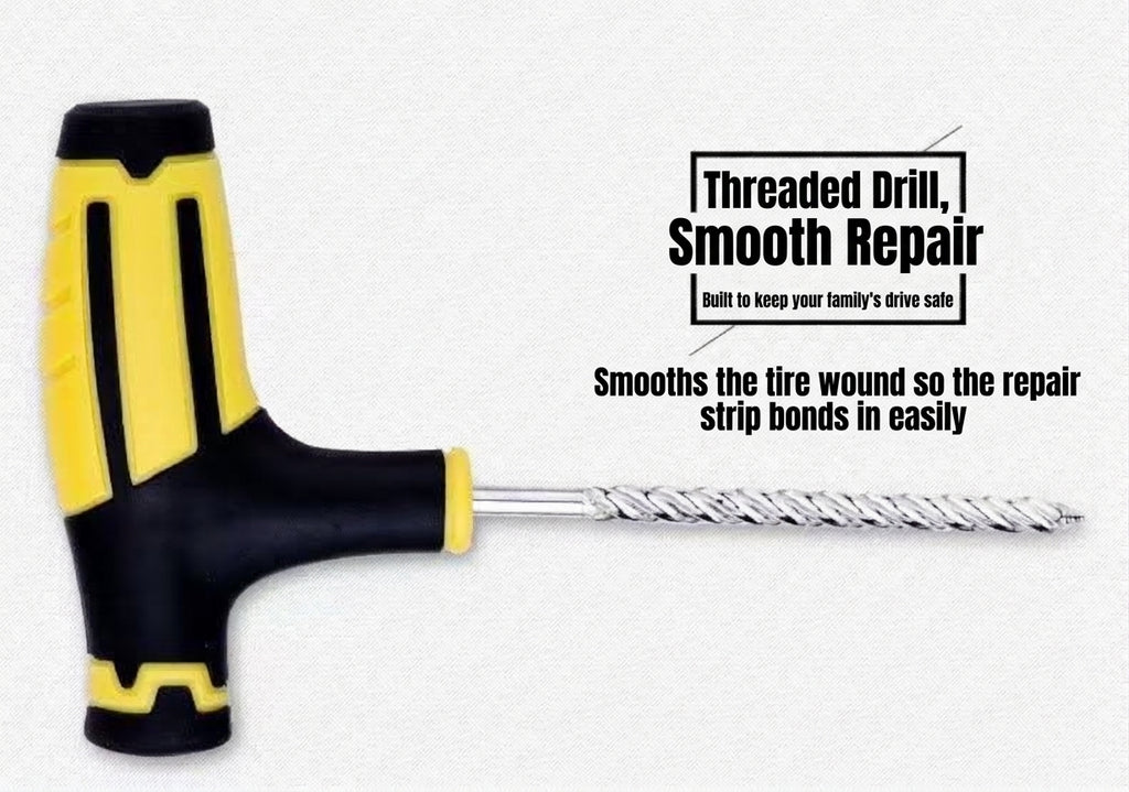 Tire Repair Tool Kit - 42 to 62 Piece Sets