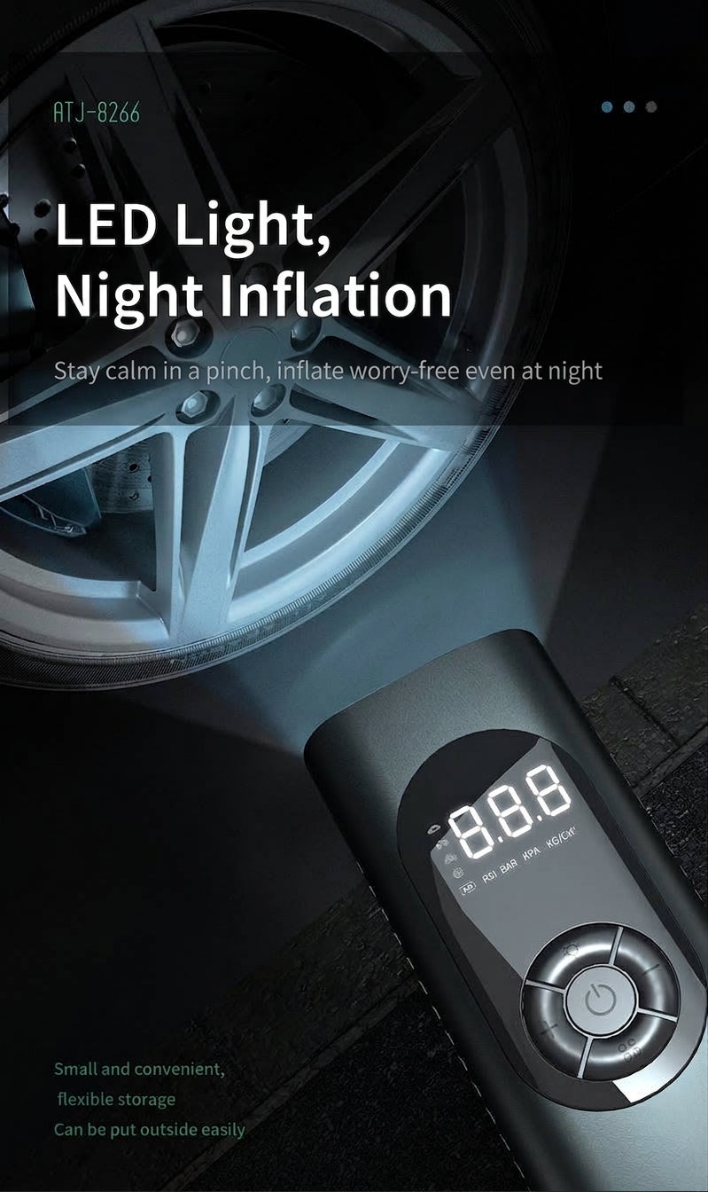 Cross-border Cordless Air Pump Portable Car Electric Pump High Power Tire 12v Car Inflator Pump
