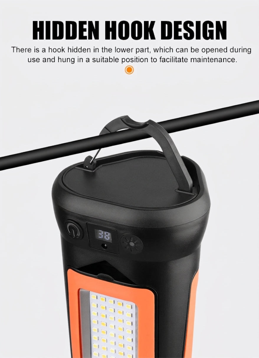 Portable LED Camping Light with Magnetic Attachment