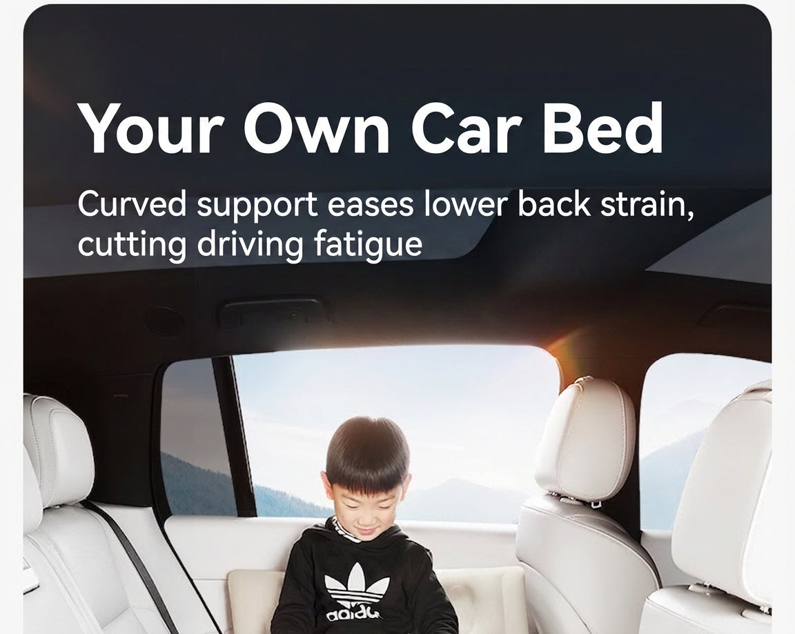 Car rear sleeping mat travel bed car air mat tram automatic charging and discharging portable electric belt leveling inflatable bed