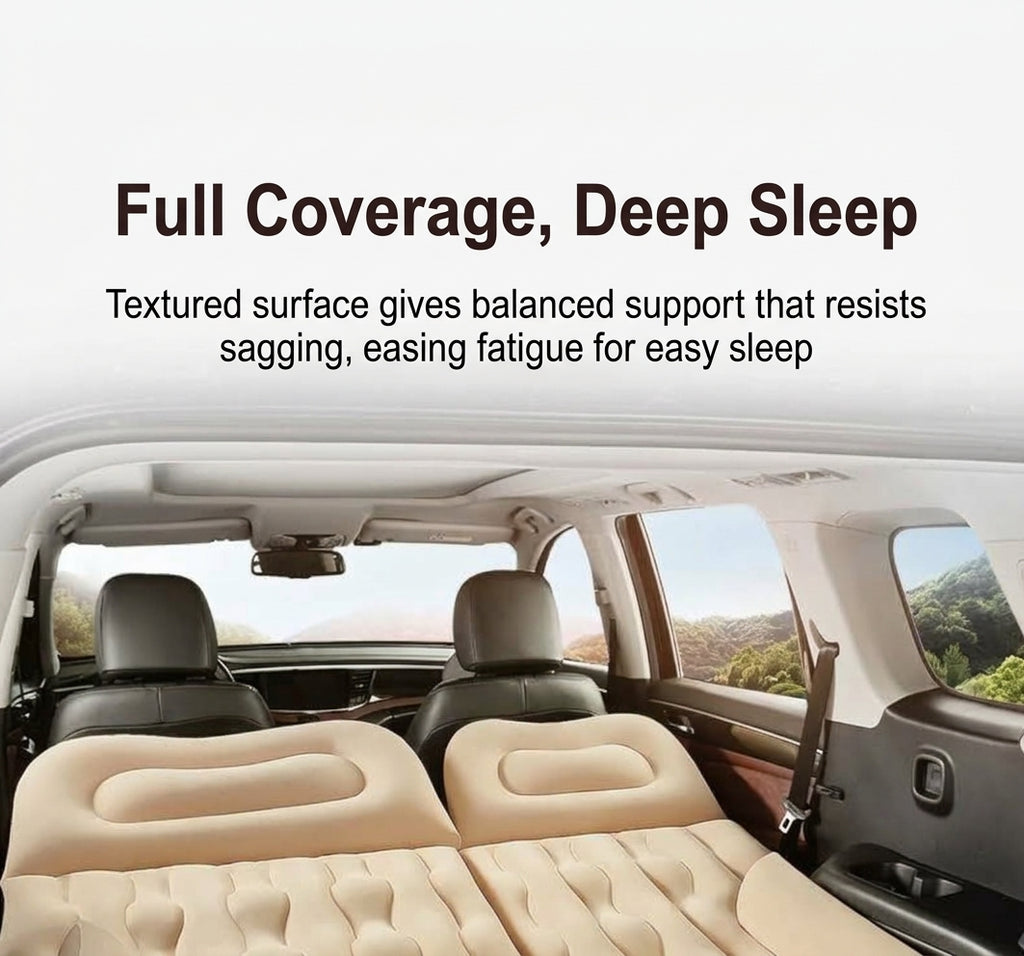 SUV inflatable mattress, car trunk air mattress, in-car sleeping essential, suitable for car camping, Tesla