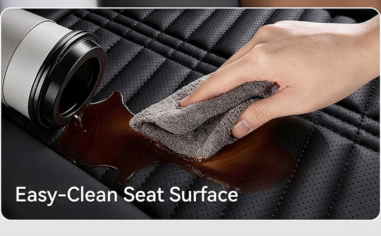 Cross-border car seat cushions with a light luxury, premium feel, all-around car seat cushions, all-season universal, simple, breathable, stain-resistant, and stain-resistant
