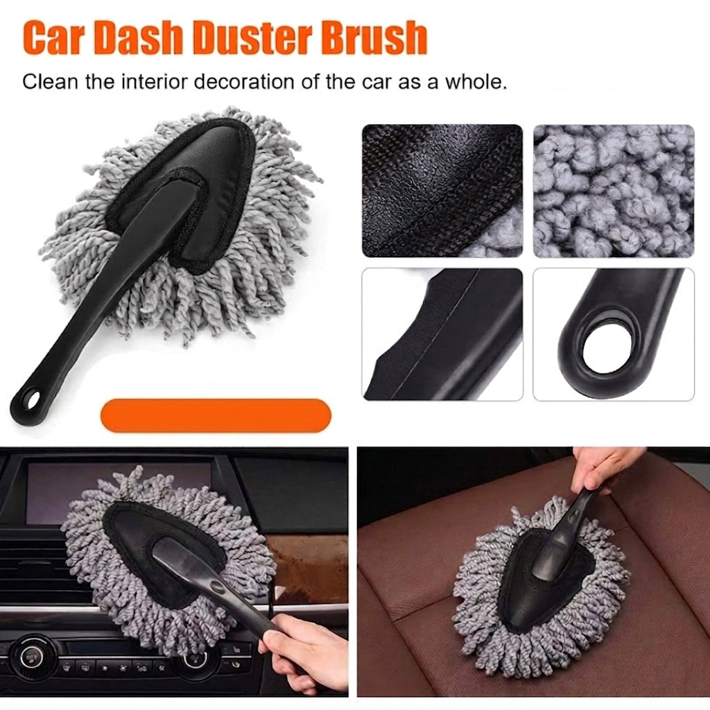 Amazon Hot-selling car wash set 9-piece set C car cleaning waterproof gloves tire crevice cleaning brush car wash