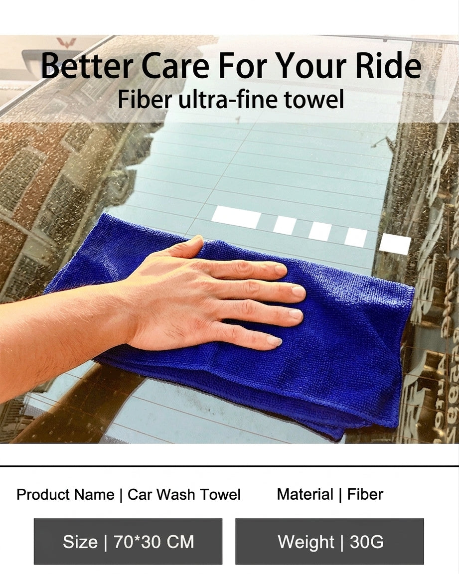 Cross-border car wash tools, complete set, cleaning seven-piece sponge car wash brush, professional beauty maintenance car supplies
