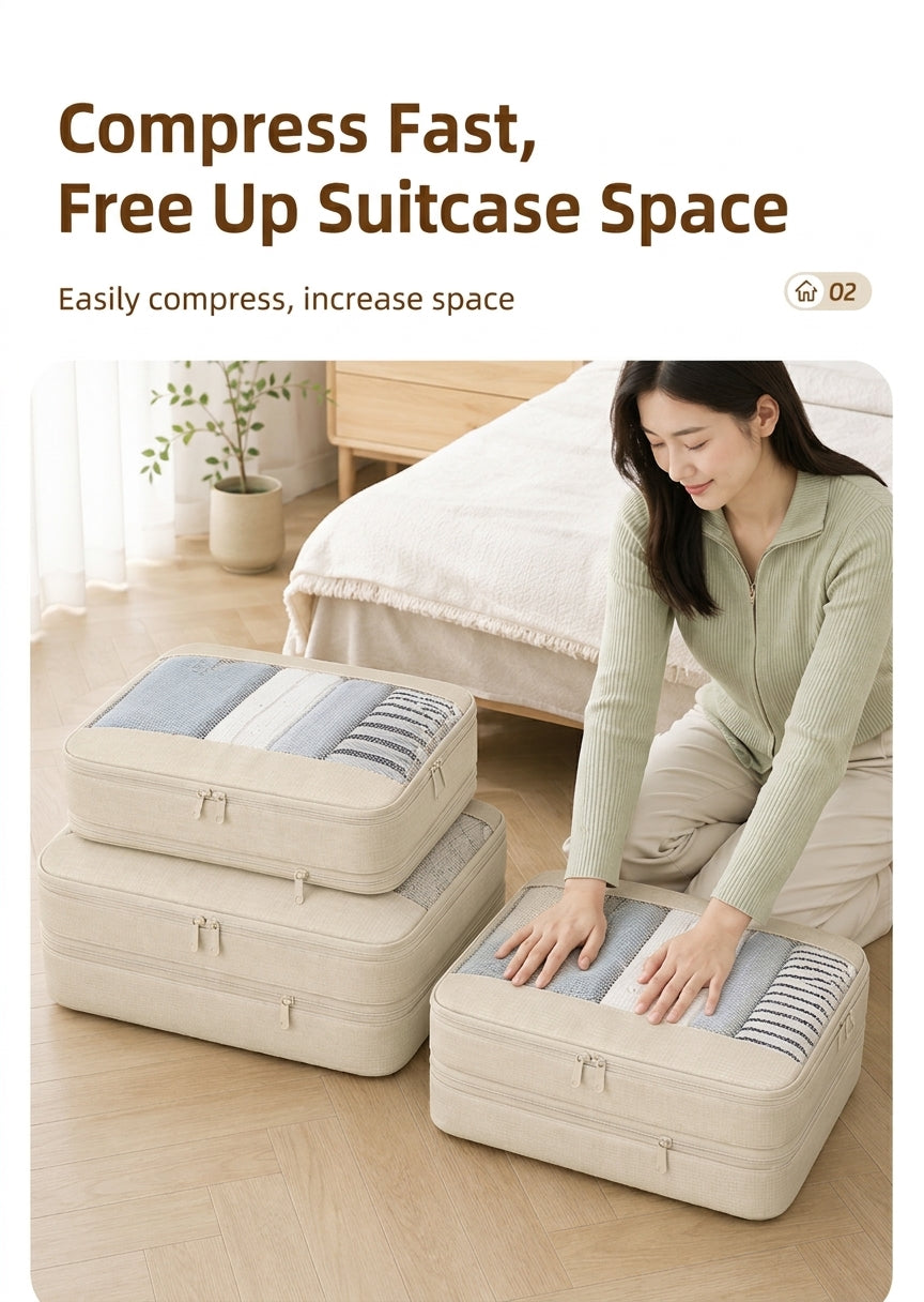 Travel Compression Storage Bag Set