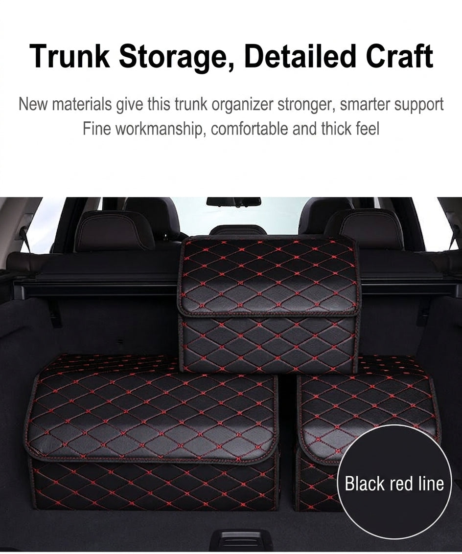 Car storage box, car aftermarket organizer box, storage box, folding box, multifunctional in-car item