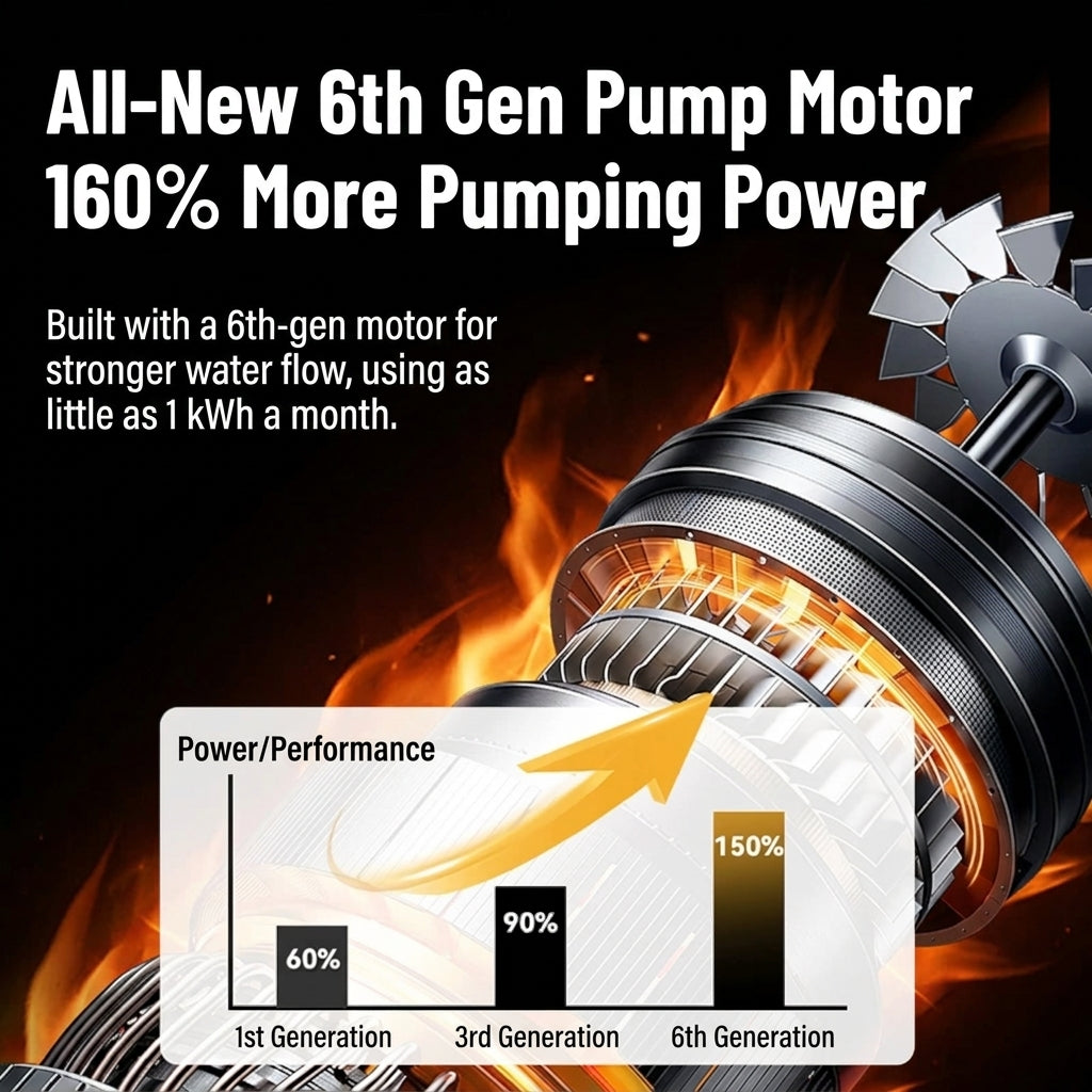 Portable Electric Shower Pump with Battery