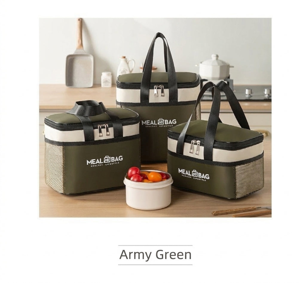 Insulated Lunch Bag, Waterproof Tote