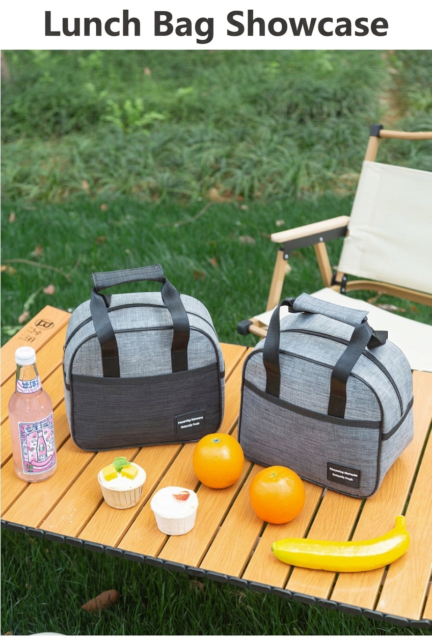 Insulated Lunch Box Bag, Large Capacity