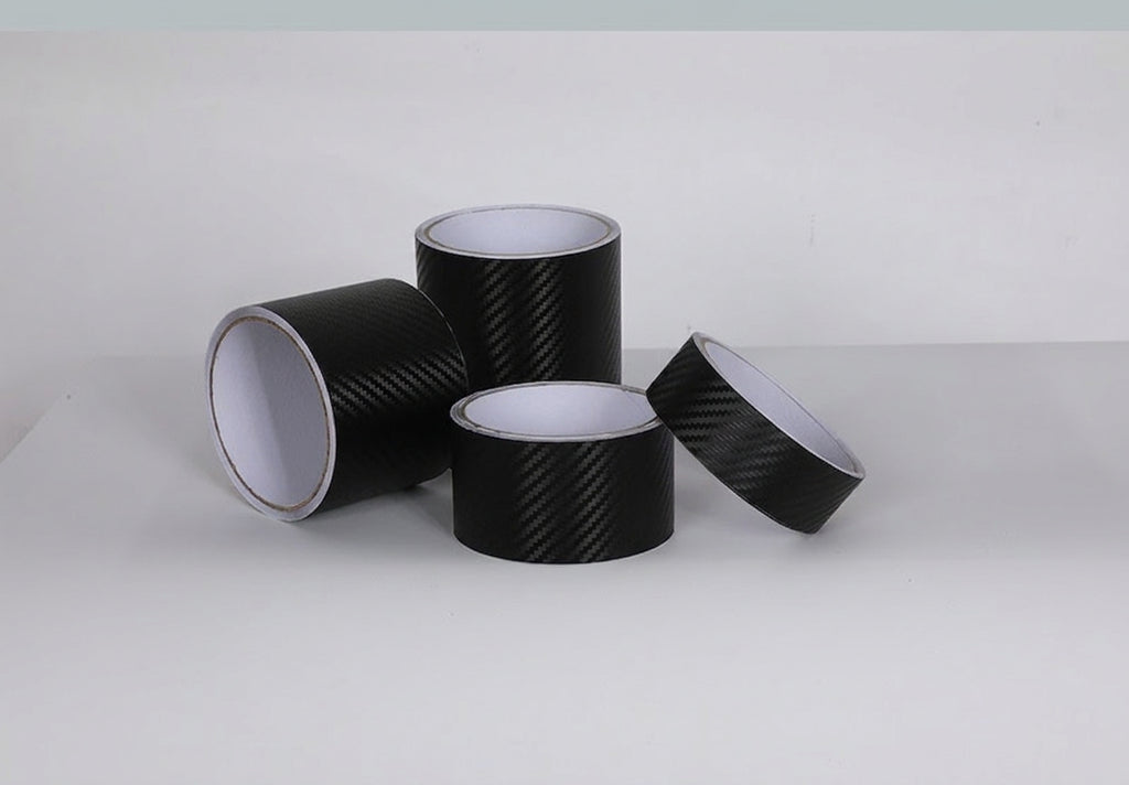 3D carbon fiber car stickers, door sill protection strips, bumper scratch and anti-collision tape, motorcycle and bicycle waterproof