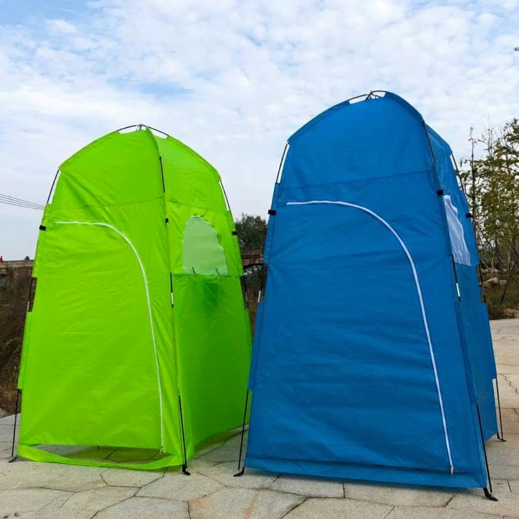 The new changing tent is portable for bathing, birdwatching, fishing, toilet guard, and portable warmth, preventing light leakage