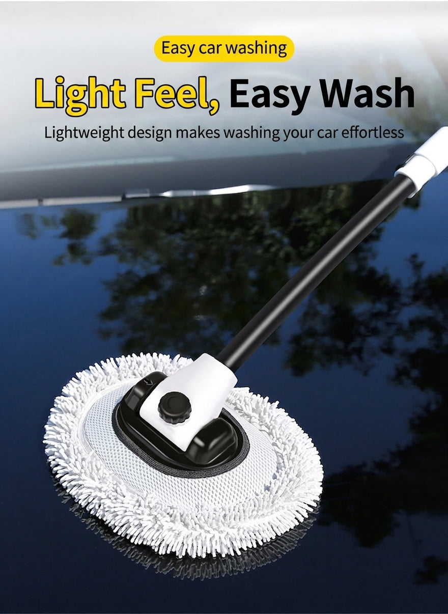Car Wash Mop Retractable Long Handle Bending Bar Brush Car Brush Car Brush Car Wash Brush Soft Bristle Cleaning Tools Wholesale
