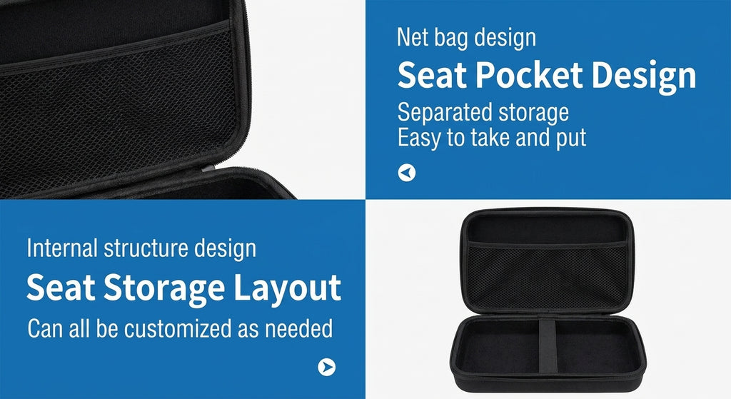 EVA storage bag, power bank, hard drive headphone, EVA storage bag, 3C digital beauty device storage bag