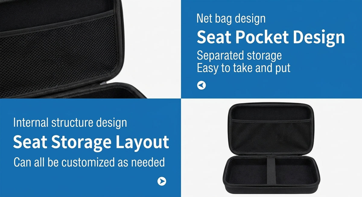 EVA storage bag, power bank, hard drive headphone, EVA storage bag, 3C digital beauty device storage bag